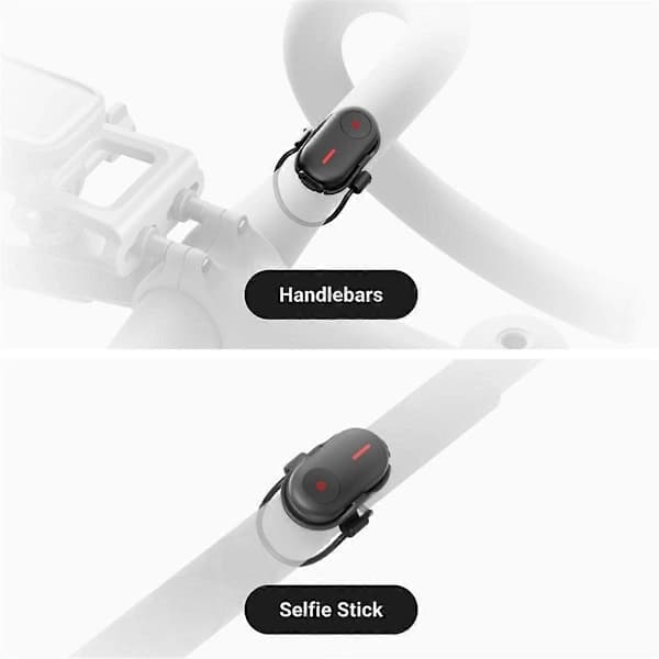 Mini fjärrkontroll för Insta360 X4, 10 m räckvidd