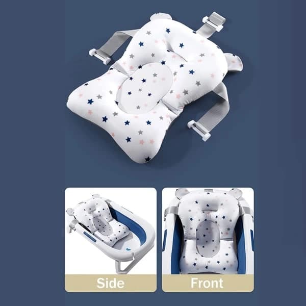 Babybadestol støtte mesh pad - Blød badepude[ca]