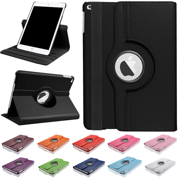 iPad AIR 2 skal fodral - Svart Svart Svart Ipad Air 1/2 & Ipad 9,7 Gen5/Gen6