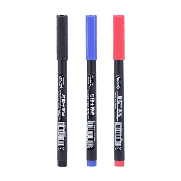 Whiteboard tusser BLÅ Blå