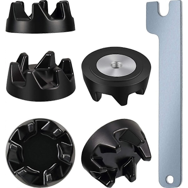 5-pak 9704230 Blenderkobling Blenderkobling Reservedele med 1 Nøgle Kompatibel med KitchenAid WP9704230VP WP9704230