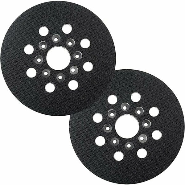 125 mm slipplatta kompatibel med Bosch PEX 220 A, GEX 125-1 AE, PEX 220 AE, Skil 7402/7490, 2 stycken.