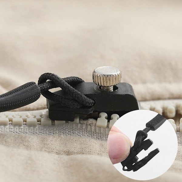 10-pack blixtlåsreparationssats universell snabb fix blixtlås ersättning dåligt spänne DIY sömnadsverktyg L