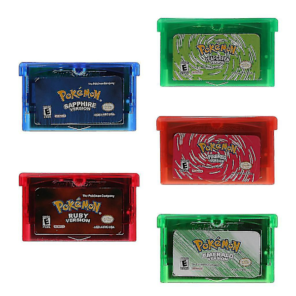 Fan Advance Gameboy Spillkassett Spillkort for Ndsl/gbc/for Gbm/for Gba/sp 5 Stiler