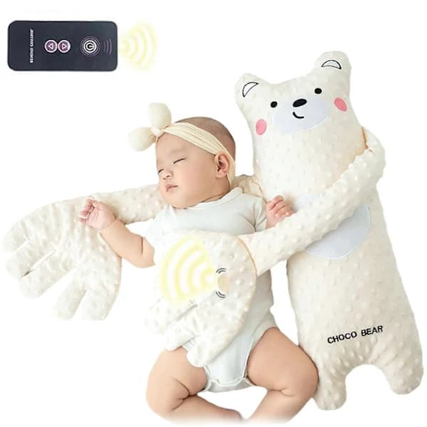 Choco Bear Baby Patter - Baby Patter til søvn, Choco Bear Hug Søvn Klappende Hånd