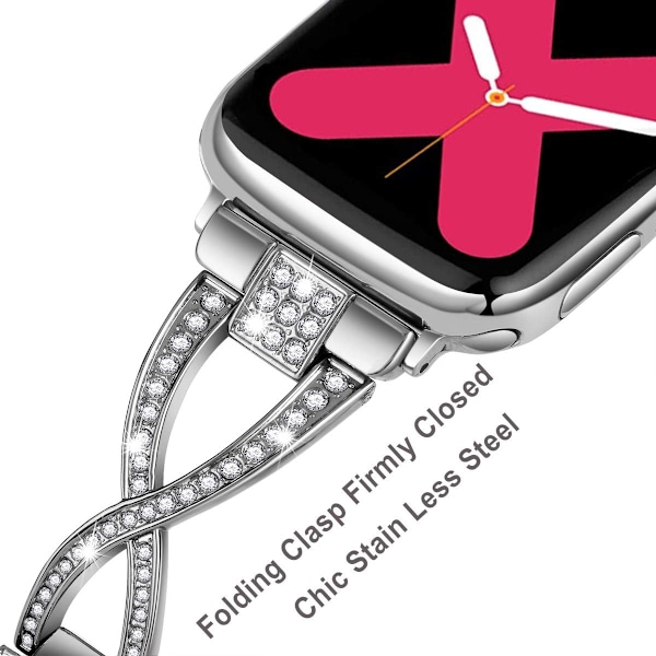 Urrem kompatibel med Apple Watch 38mm 40mm 41mm 42mm