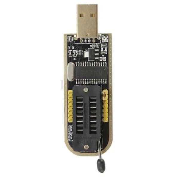 CH341A 24 25 Serie EEPROM Flash BIOS USB Programmeringsmodul + SOIC8 SOP8 Testklemme til EEPROM 93CXX