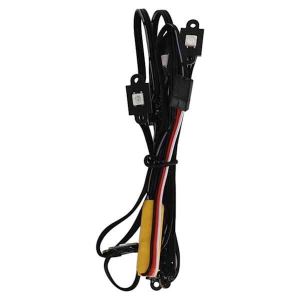 RC-auton alustan LED-valo Värikäs alustan pohjan LED-lamppu 1/10 RC-tela-autoille 6‑10V
