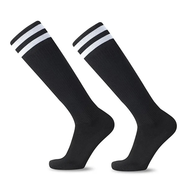 Fodboldstrømper Sportsstrømper HVID&SORT white&black[ca]