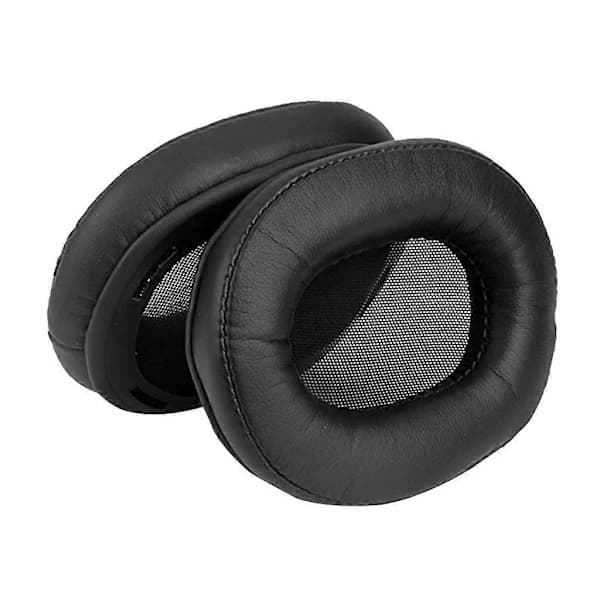 Premium Ørepuder Reparationsdele til MDR-1R MDR-1RNC Hovedtelefoner Sort
