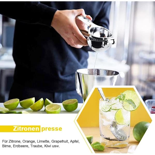 Sitronpresse, sitruspresse, diameter 7 cm, manuell sitronpresse