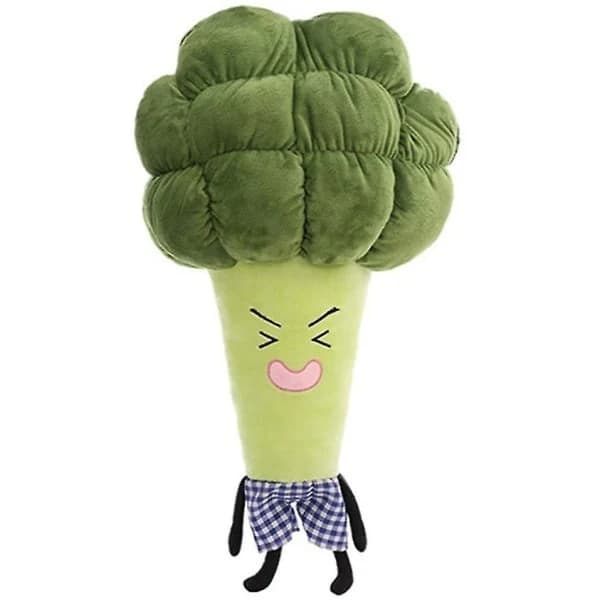 Multifunktionel pude grøntsagsbroccoli plyslegetøj bløde dukker 65 cm