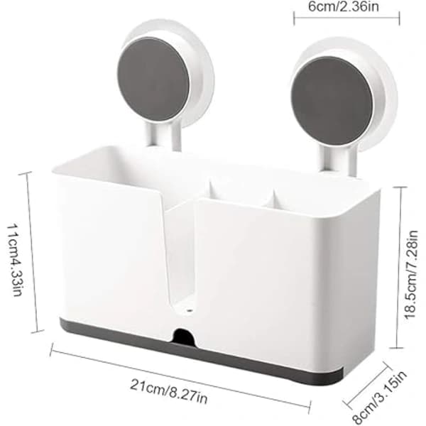 Bestikholder Køkkenhylde Bestikholder Vask Organizer