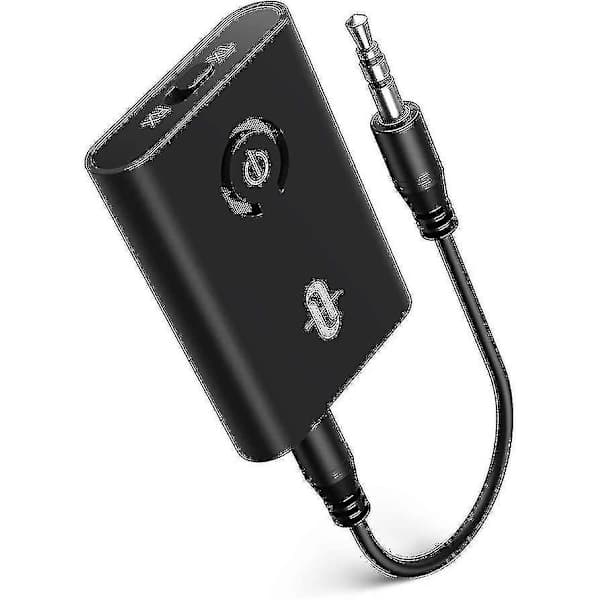 Taotronics Bluetooth 5.0 Sender/Modtager - 2-i-1 Trådløs Lydadapter (aptX Lav Latens)