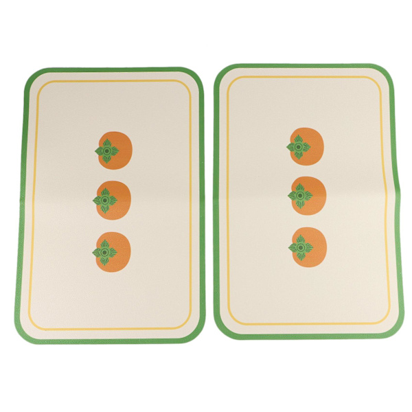 Retro Bordmatte Isolasjonsbordmatte - tre Persimmons 45cm