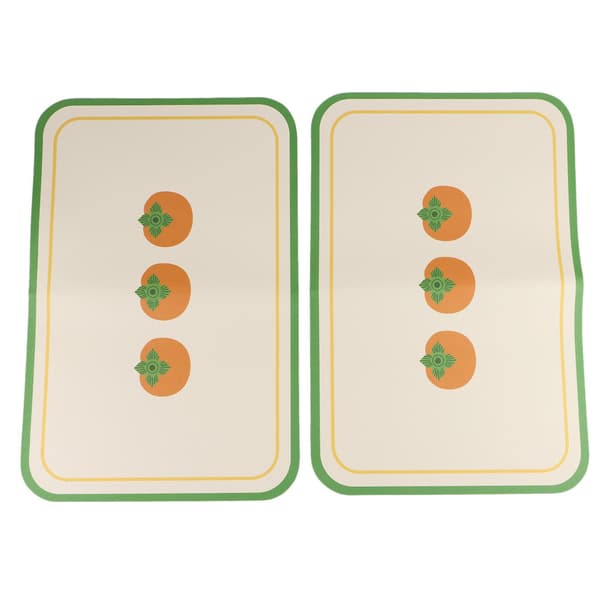 Retro Bordmåtte Isolering Bordmåtte - Tre Persimmons 45cm