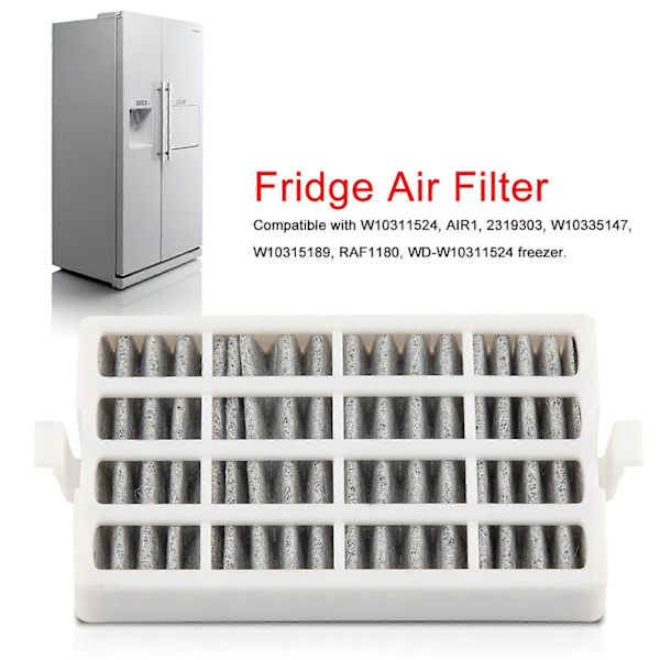 Køleskabs luftfilter erstatning passer til W10311524 Fresh Flow