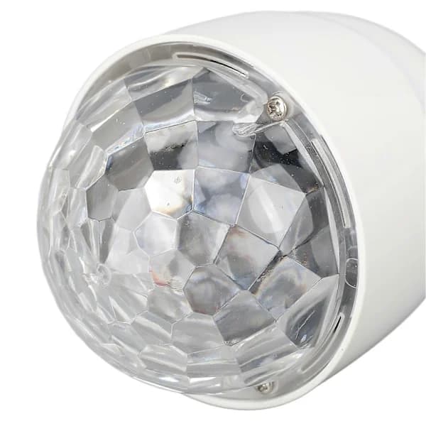 Discolampe E27 Lydaktivert Fjernkontroll RGB LED Strobelys for Fest Bryllup Bar