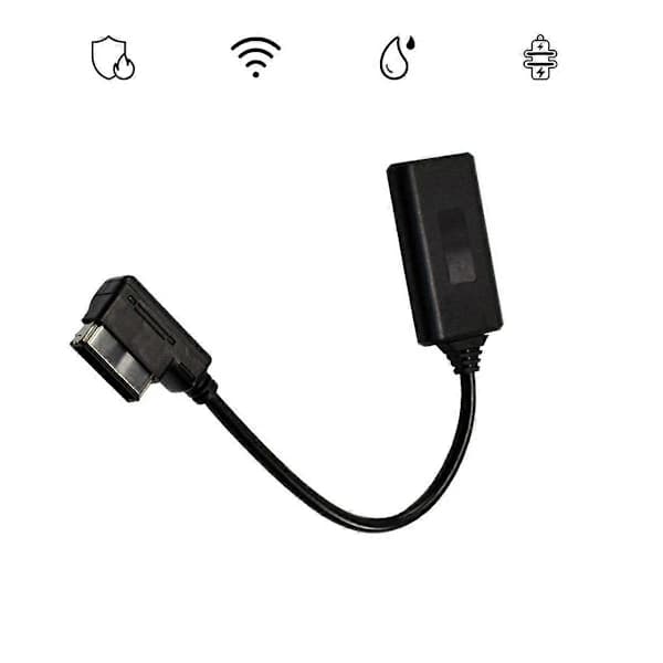 MMI Langaton Aux Bluetooth 5.0 -sovitinkaapeli Äänen Musiikkisoitin A3 A4 B8 B6 Q5 A5 A7 R7 S5 A6L