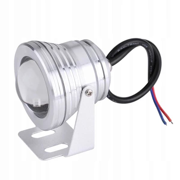 12v 10w RGB Damplampe Sølvhvid