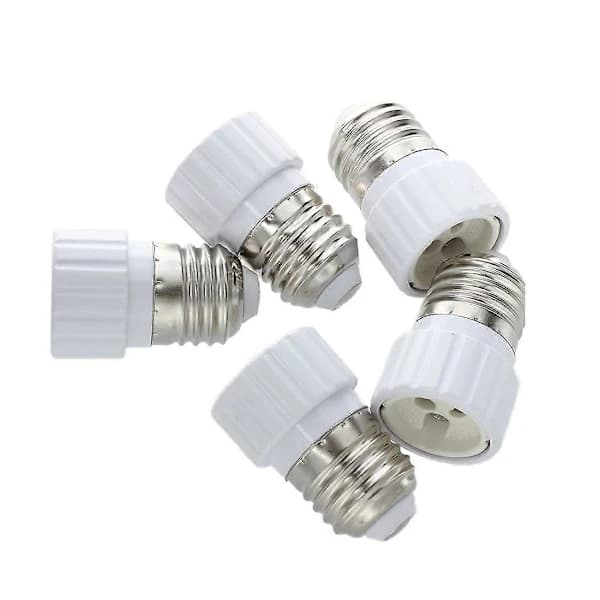 E27 till GU10 Lamp Sockel Konverter Adapter 5-pack
