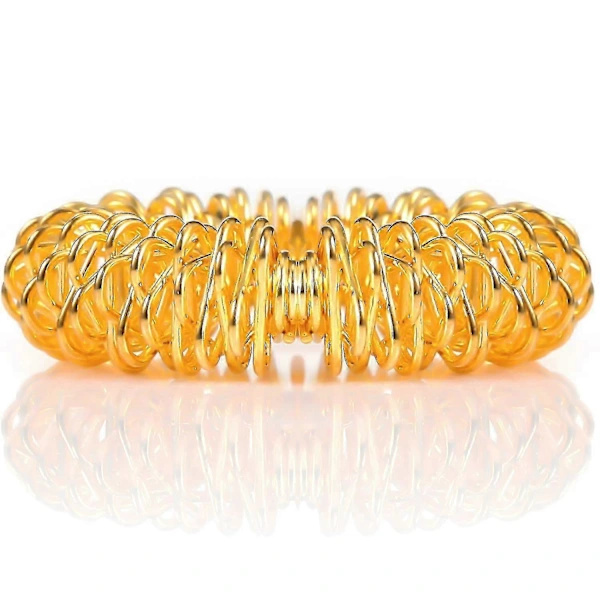 {ca}12 stk. Akupressurring Spidse Sensoriske Fingerringe Massageringe