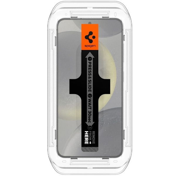 Spigen Galaxy S24 2-PAK GLAS.tR \"Ez Fit\" Skærmskydd Privacy