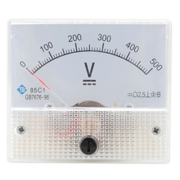 [CA]85c1 Analog DC Planmonteret Instrument Analog Panel Voltmeter 300V
