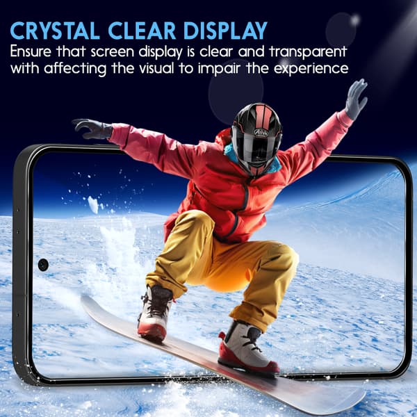 2-Pack Samsung S24 FE Screen Protector - Tempered Glass 9H - Super Quality 3D