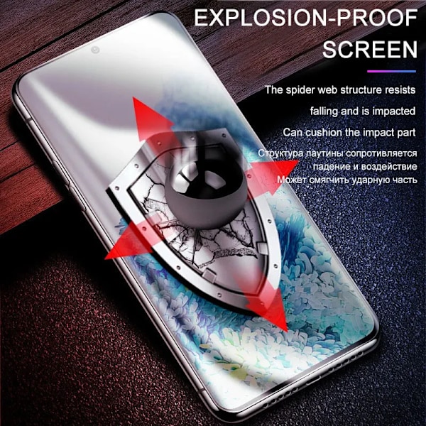 4 stk Hydrogel Film for Samsung Galaxy S23 S20 S21 S22 S24 Plus Ultra FE Note 9 20 10 Plus A52S A53 A51 A50 A21S Skjermbeskytter S24 Plus S24 Plus Hydrogel Film