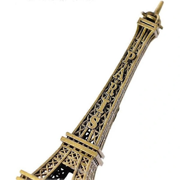 [CA] Eiffeltornsmodell - 32 cm Eiffeltornet Metallstaty Eiffeltornsfigur för Souvenirer