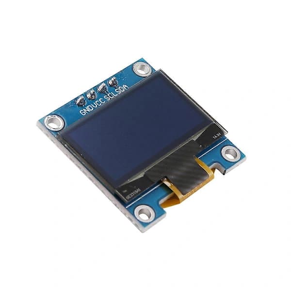 0,96 tum IIC I2C Seriell GND 128X64 OLED LCD LED Display Modul SSD1306 för Arduino Kit