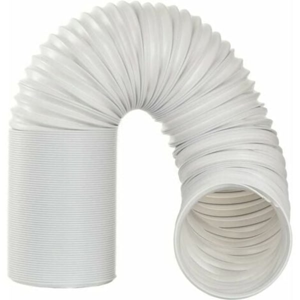 DPZO 2m PVC Slang för Portabel AC, Flexibel Avluftningsslang för Moturs Monteringsriktning, Ø13CM.-DPZO.ca