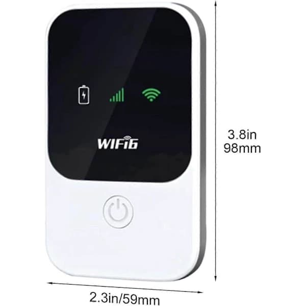 [CA]2025 Bærbar 5G/LTE WiFi Mobil Hotspot, Ultimate Edition Rejserouter[JUN]