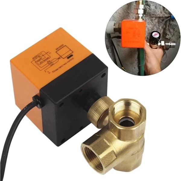 [CA] 3-veis kuleventil DN25 AC 230V [JUN]