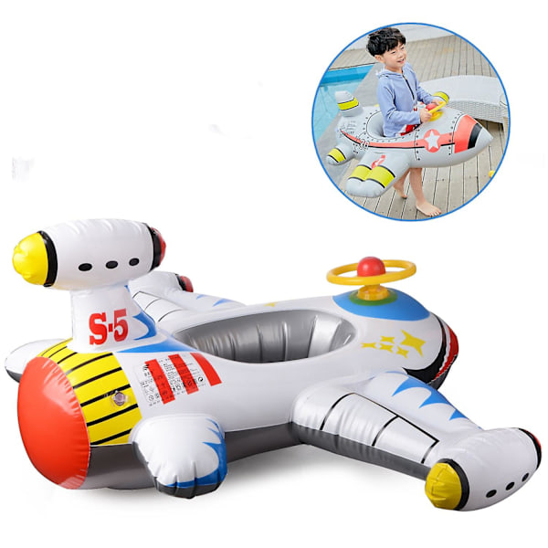 Sports Legetøj Swimming Pool Flydemadras Raft Børn Oppustelig Flyvemaskine