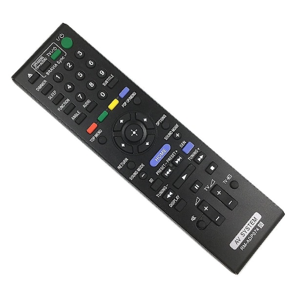 Fjärrkontroll för Sony RM-ADP074 ADP073 BDV-E290 BDV-N990W BDV-N995W BDV-E190 HBD-N990W HBD-N995W Blu-ray hemmabiosystem (AM4)