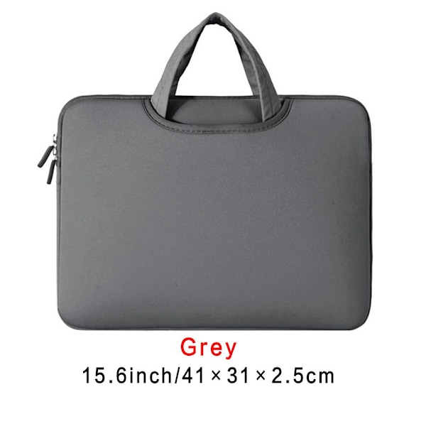 11 13 14 15 15,6 tums Laptopväska För Laptop MacBook grå.CA grey 15.6 inch