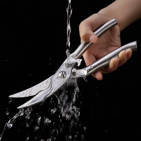Poultry Shears, Professional Kitchen Scissors, Stainless Steel Poultry Scissors