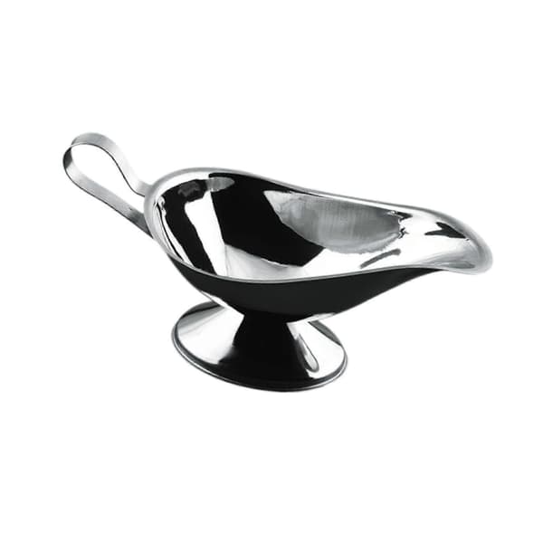 Sovsekande i rustfrit stål, sovsekål krydderiskåle 30 cl med håndtag Robust sovsøse sovsekande til dressinger Salatsauce Argent Argent