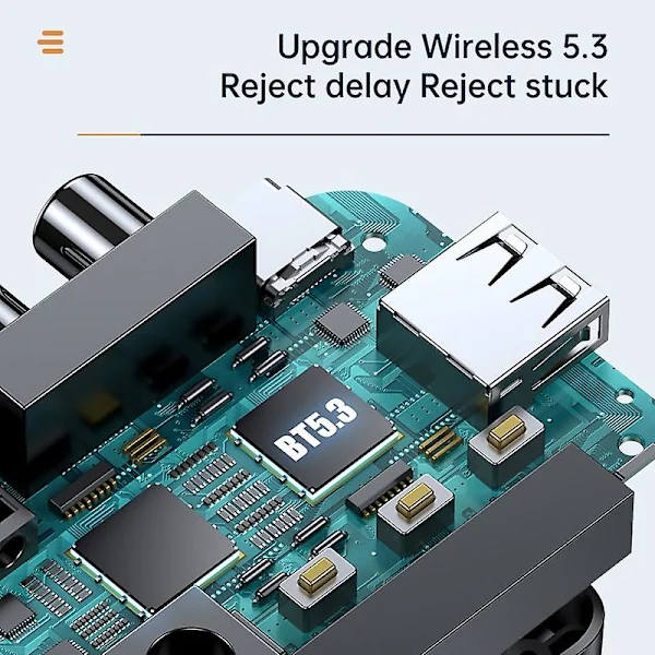[CA] Bluetooth-mottaker for bil, trådløs Bluetooth-lydadapter (FMY)