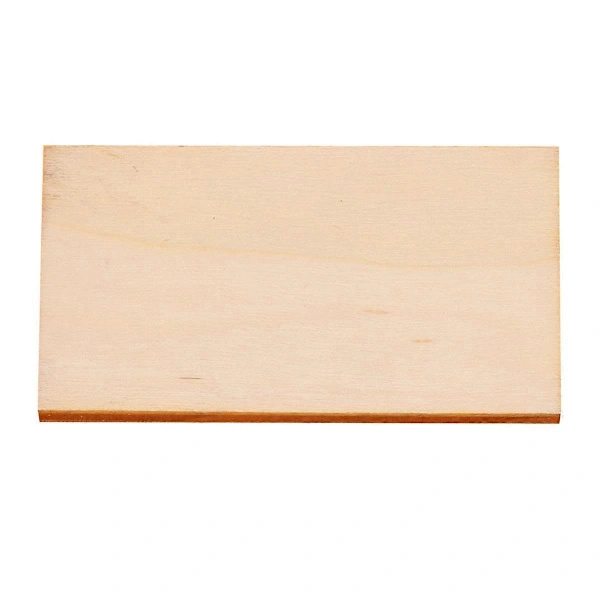 Träskivor 60 st 7,6x5,1 cm Rektangulära DIY Hantverkstillbehör