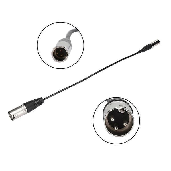 Mini XLR 3PIN Han til Canon Lydkabel til Overførsel af Kameramikrofoninterface