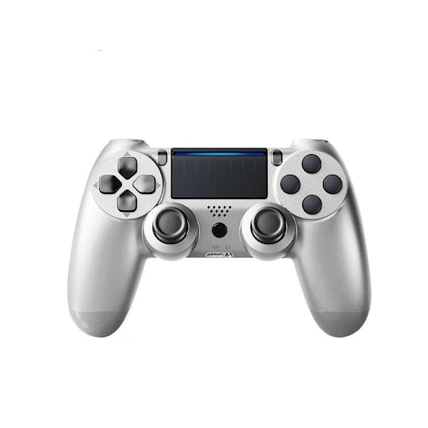 PS4 Handkontroll DoubleShock Trådlös för Play-station 4_ca Silver