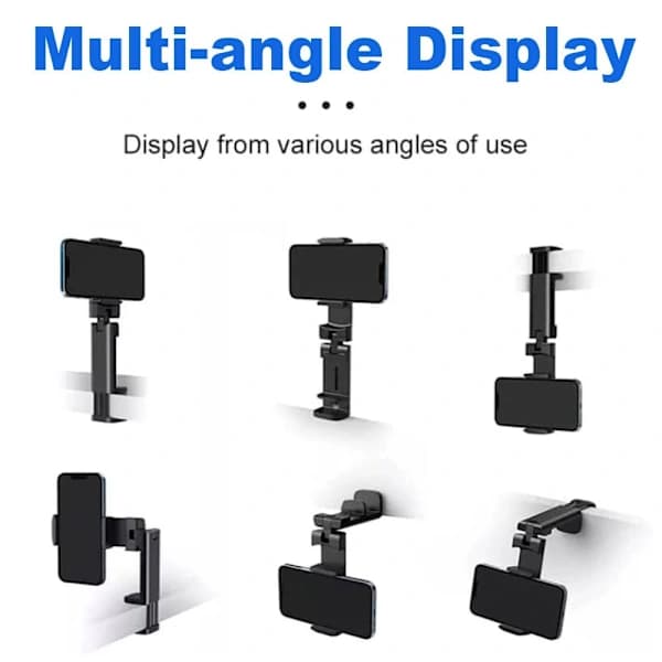 Telefonholder for fly, klipsfeste