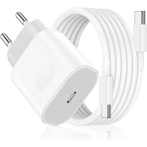 [CA] 30W USB-C Hurtiglader for 16/15 & iPad, 2M Kabel
