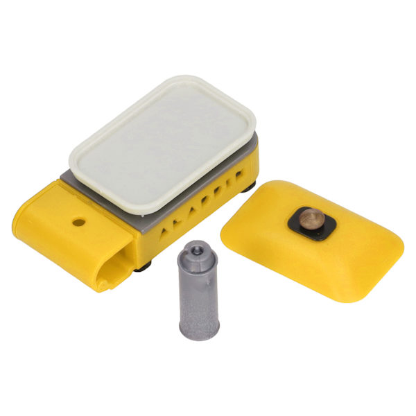 1/12 1/6 Mittakaava Nukkekoti Grilli Kaasu Grilli DIY Miniatyyri Tarvikkeet Nukkekoti Grilli Keittiölle Keltainen