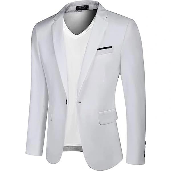[CA] Herr Regular Fit Athleisure Blazer Casual Kostym XXL