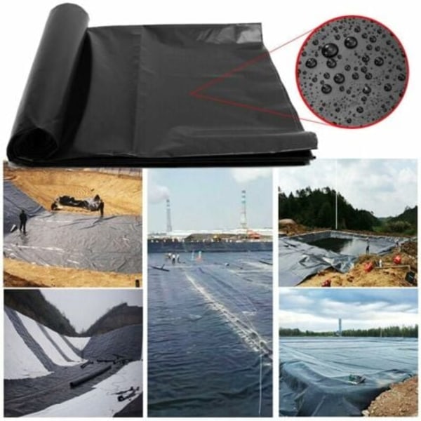 Ulisem Liner for Aqualiner-basseng, HDPE fiskedamfolie, tykkelse 0,12 mm, dimensjoner 5 x 4,5 m..ca