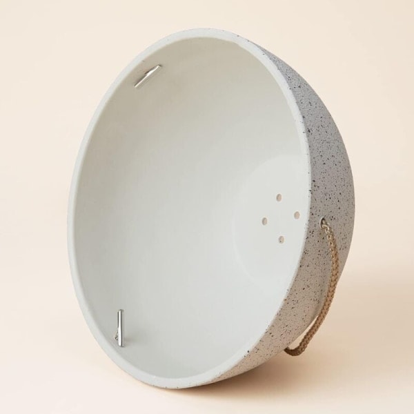 2-pack 25 cm Hängande Planteringskrukor, Inomhus/Utomhusbruk